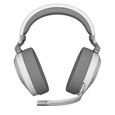 Casque Gaming sans fil CORSAIR HS65 WIRELESS - Son Surround Dolby Audio 7.1 - Blanc-3