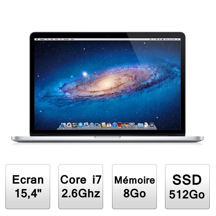 Vente PC Portable Apple MacBook Pro 15" (MC976F/A) pas cher Vente PC Portable Apple MacBook Pro 15" (MC976F/A) pas cher