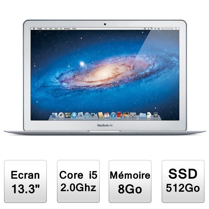 Top achat PC Portable Apple MacBook Air 13,3" MD846F/A pas cher Top achat PC Portable Apple MacBook Air 13,3" MD846F/A pas cher