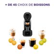 KRUPS Nescafé Dolce Gusto Infinissima Noir + 6 boites de café bio, Offre antigaspillage YY5056FD-3