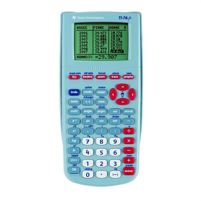 Texas Instruments TI-76.fr