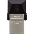 KINGSTON - DataTraveler MicroDuo - Clé USB - 16Go -  USB 3.0 et microUSB (Android/OTG)-1