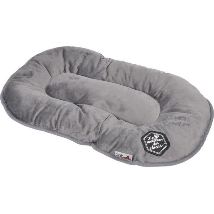Comparer les prix de coussin flocon 87cm collection patchy gris/noir