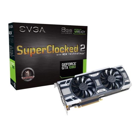 Nvidia GeForce GTX 1080 Carte graphique vidéo FE