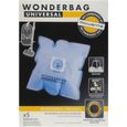 Sac pour aspirateur - WPRO - Wonderbag Classic - Microfibre ultra résistant - Adaptateur universel breveté-0