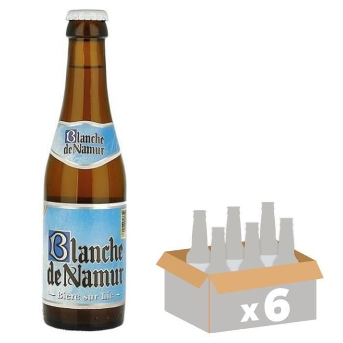 BLANCHE DE NAMUR 25 cl x6 La cave Cdiscount