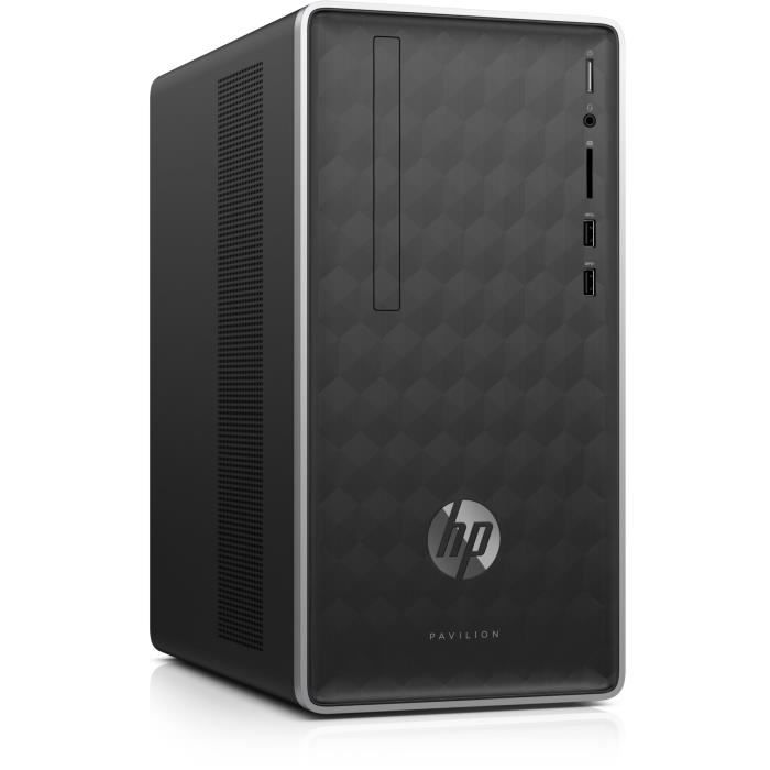 Top achat Ordinateur de bureau HP PC de bureau Pavilion - AMD A9-9425 - RAM 4Go - Stockage 2To - Windows 10 pas cher