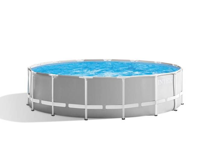 Piscine tubulaire ronde Intex Prism Frame 457 x 122 m