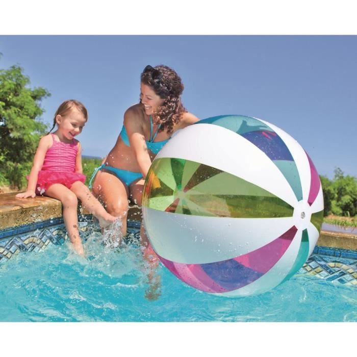Ballon Géant Gonflable 300 Cm - Pour Piscine, Plage, Jardin - Enfants Et Adultes - PVC Résistant
