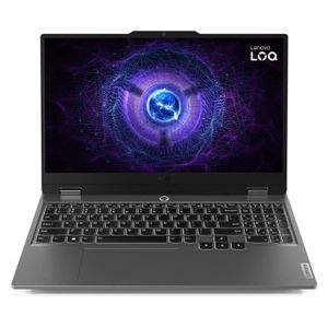 PC Portable Gamer Lenovo LOQ 15IAX9 – 15'' FHD 144Hz, I5-12, RTX 4060, 24 Go RAM, SSD 512 Go