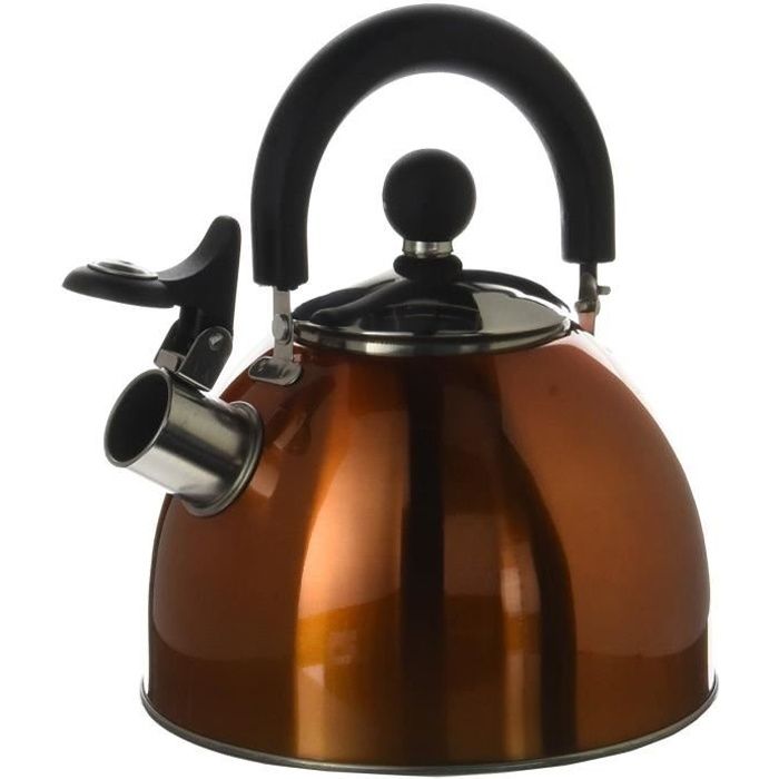 Highlander Deluxe Bouilloire siffleuse Orange 2 L