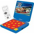 Lecteur DVD portable enfant Pat Patrouille - LEXIBOOK - écran LCD 7” - batterie rechargeable-0