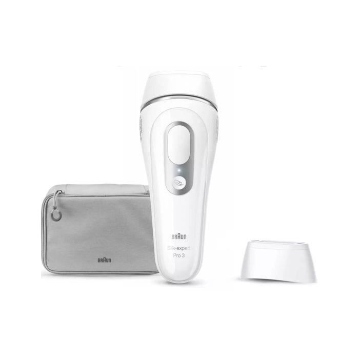 Épilateur à lumière pulsée - BRAUN - IPL PL3020 - 300 000 flashs - Blanc