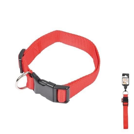 Comparer les prix de collier reglable en pp de 45 a 65cm - rouge