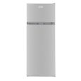 Réfrigérateur congélateur haut - OCEANIC - 206L - Froid statique  - Silver - L54,5 x H 143 cm-0