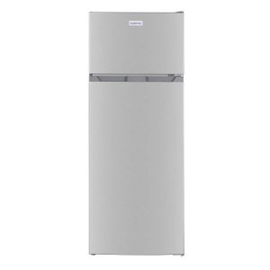 RÉFRIGÉRATEUR CLASSIQUE Réfrigérateur congélateur haut - OCEANIC - 206L - Froid statique  - Silver - L54,5 x H 143 cm