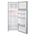 Réfrigérateur congélateur haut - OCEANIC - 206L - Froid statique  - Silver - L54,5 x H 143 cm-1