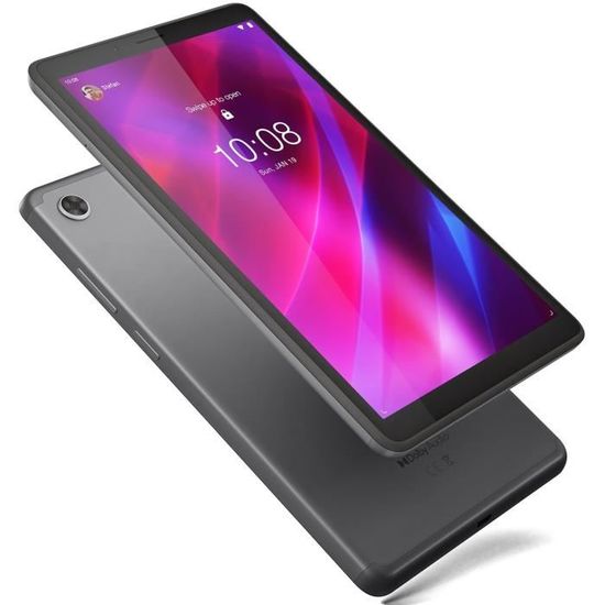 Tablette tactile - LENOVO M7 3rd Gen - 7" HD - 2 Go RAM - Stockage 32 Go - Android 11 - Platinium Grey