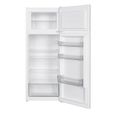 Réfrigérateur congélateur haut - OCEANIC - 206L - Froid statique  - Blanc - L54,5 x H 143 cm-1