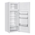 Réfrigérateur congélateur haut - OCEANIC - 206L - Froid statique  - Blanc - L54,5 x H 143 cm-4