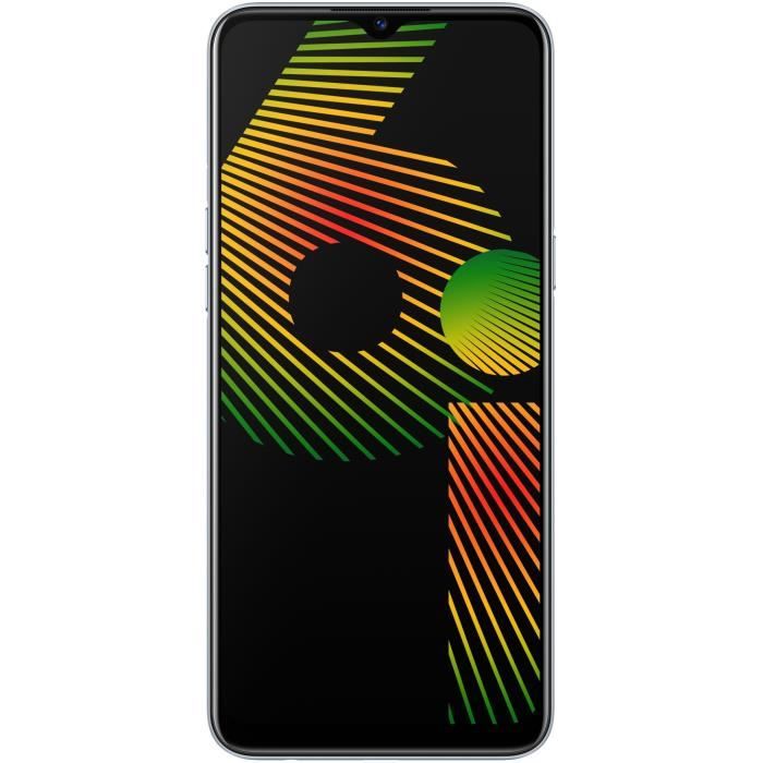 Vente Téléphone portable REALME 6i White Milk 128 Go - RAM 4 Go pas cher Vente Téléphone portable REALME 6i White Milk 128 Go - RAM 4 Go pas cher