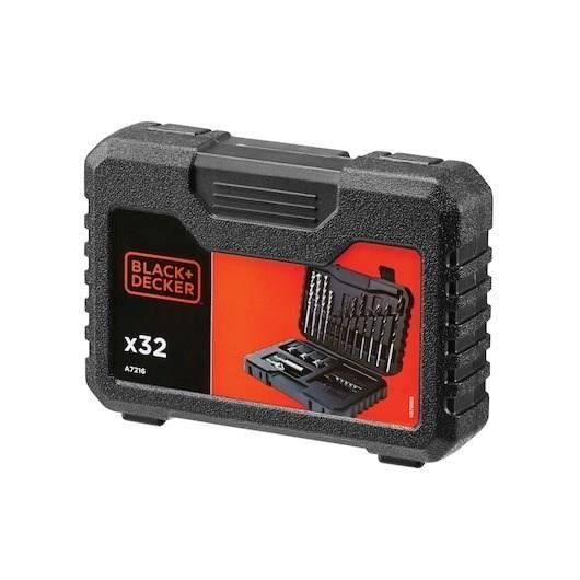 Coffret perçage/vissage BLACK+DECKER A7216-XJ 32 pièces