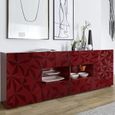 Enfilade rouge