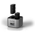 Hahnel ProCube2 Canon, Argent, LCD, Auto-Indoor battery charger, AA, Lithium-Ion (Li-Ion), Hybrides nickel-métal (NiMH)-0