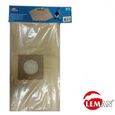 Lot de 5 Sacs papier filtres pour aspirateur LOASP306 LEMAN ABR333-0