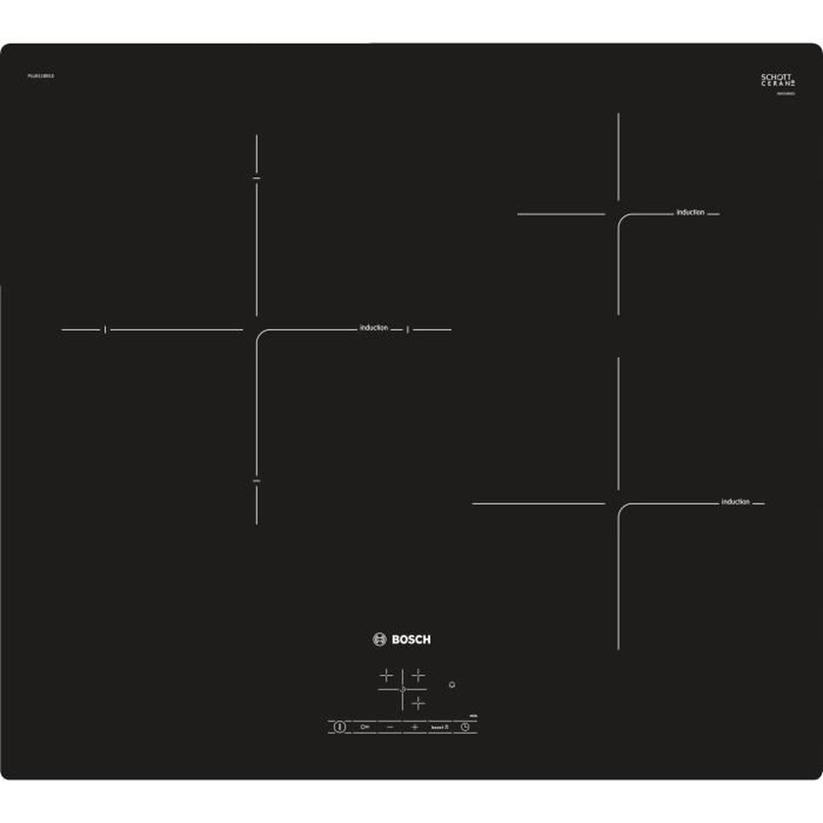 Plaques Induction Puj 611 Bb 1 E Achat Vente Plaque Induction