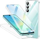 XEPTIO Coque 360 degrés Samsung Galaxy A26 5G Protection intégrale arrière PC Case et Avant TPU Transparente