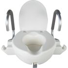 MOBICLINIC SPANISH LEADING COMPANY SINCE 1985 Rehausseur WC adulte Mobiclinic Alcalá Hauteur 10 cm Rehausseur Toilettes Personnes Âgées Siège WC Mobilité Réduite