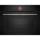 Four combiné micro-ondes encastrable Softclose - BOSCH SER8 - CMG7241B1F - Noir - 45 L - 45,5 x 59,4 x 54,8 cm
