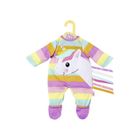 Habit Poupée 39 - 46 CM : Pyjama Licorne Dolly Mosa - Vêtement Accessoire Poupée et Poupon Zapf