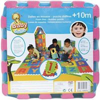 Tapis en mousse chiffres - Baby Smile - Grand tapis coloré pour apprendre les chiffres