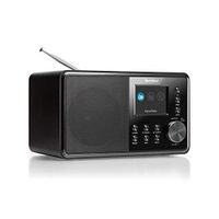 Karcher Dab 3000 Radio numérique Dab+ / FM RDS – AUX in – Réveil avec Double Alarme Noir