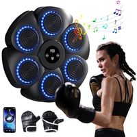 Machine De Boxe Musicale LED – 2026, Murale, Bluetooth, Batterie Intégrée, Pour Adultes Et Enfants (dès 8 Ans)