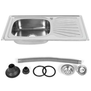 Franke Kbg 110 70 Noir 1 Bols 742 X 410 Mm 20 Cm 802 Mm 460