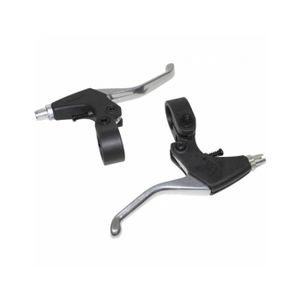 Levier frein velo vtt enfant v-brake/cantilever resine noir gauche