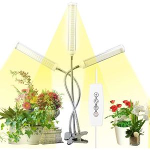 YPSM COB Grow Light Bulb,LED Lampe De Plante,E27 Lampe De Croissance,Sunlike Spectre Complet,pour Plantes Dintérieur Serre Légumes Et Fleurs A 150w 