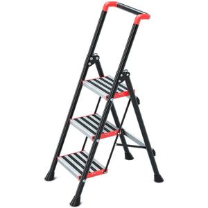 Or 3 Escabeau Pliant Aluminium Step Portable Tabouret pour La Maison/Jardin Et Bureau Ladder Tabouret Escabeau Capacité 150 Kg, 