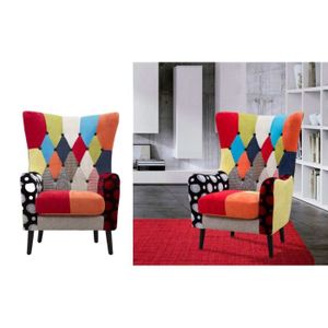 Fauteuil Patchwork Cdiscount Maison