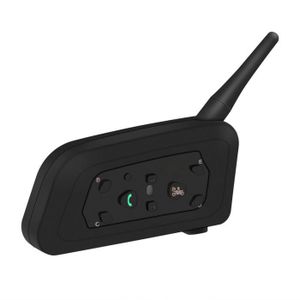 INTERPHONE - VISIOPHONE Interphone Bluetooth pour moto EJEAS V6 Pro - Casq