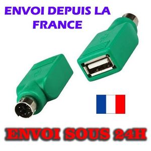 Câble convertisseur USB mâle vers PS/2 PS2 femelle - Prix en Algérie