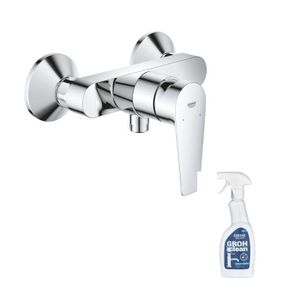 ROBINETTERIE SDB Mitigeur douche StartEdge mural Grohe Quickfix + nettoyant Grohclean