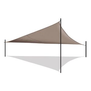 VOILE D'OMBRAGE Toile d'ombrage triangulaire + Sac,auvent imperméa