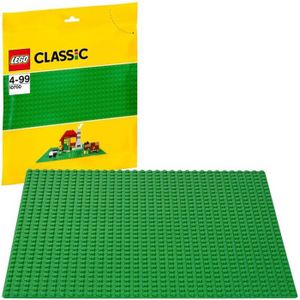 ASSEMBLAGE CONSTRUCTION LEGO® Classic 10700 La Plaque de Base Verte, 32x32, Jeu de Construction, Créatif, Collection