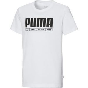T-SHIRT T-shirt Blanc Garçon Puma Blank