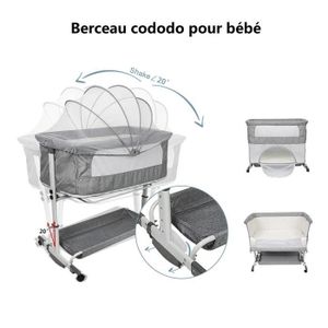 BERCEAU CODODO - LIT CODODO Lit d'appoint evolutif pour Bébé 0-36 Mois, Willon