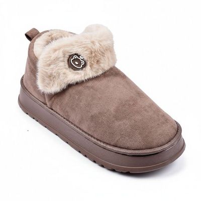 GAVIGA Pantofole scarpe invernali elasticizzate colore nero strappo